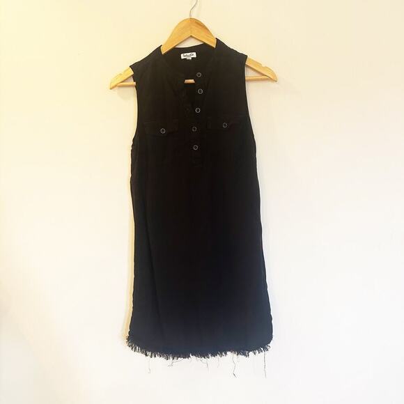 Splendid Dresses & Skirts - Splendid Black shirt dress sz XS Women's Sleeveless Shirt Dress